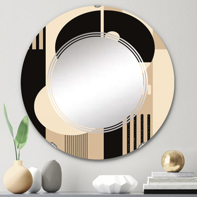 Callemia - Miroir mural moderne rond