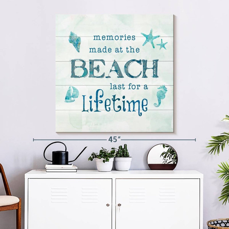 Tergel Lifetime Beach Memories, H 33 po x l 33 po