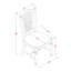 L'ensemble de mobilier de salle à manger 9 pièces comprend une table de cuisine ovale avec rallonge papillon et 8 chaises de salle à manger, babeurre et cerise-31769993-49667085-124329234