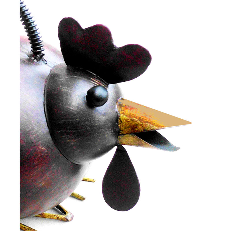 Kruz Rooster Garden Art