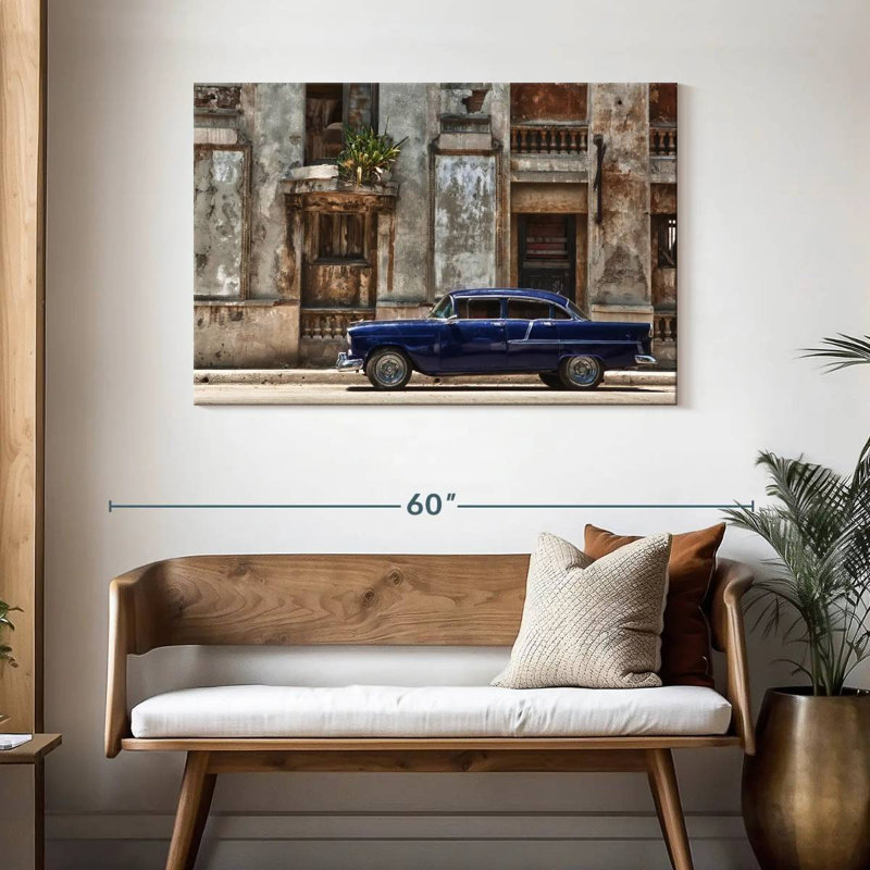 Voiture rétro Mehar Havana, H 30 po x l 45 po