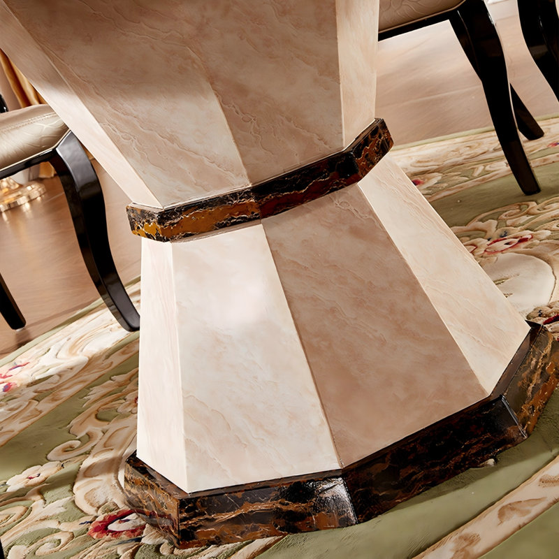 Table de salle à manger 53,15 po, 29.92" H x 53.15" W x 53.15" D