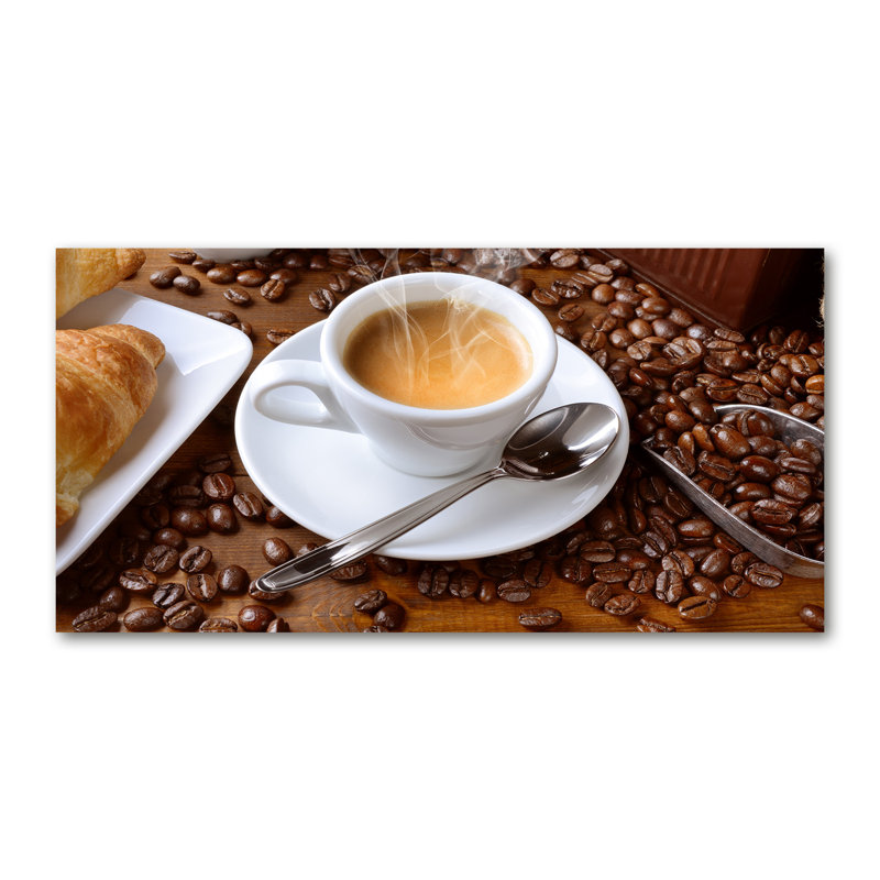 Aromatic Coffee - Wrapped Canvas Print