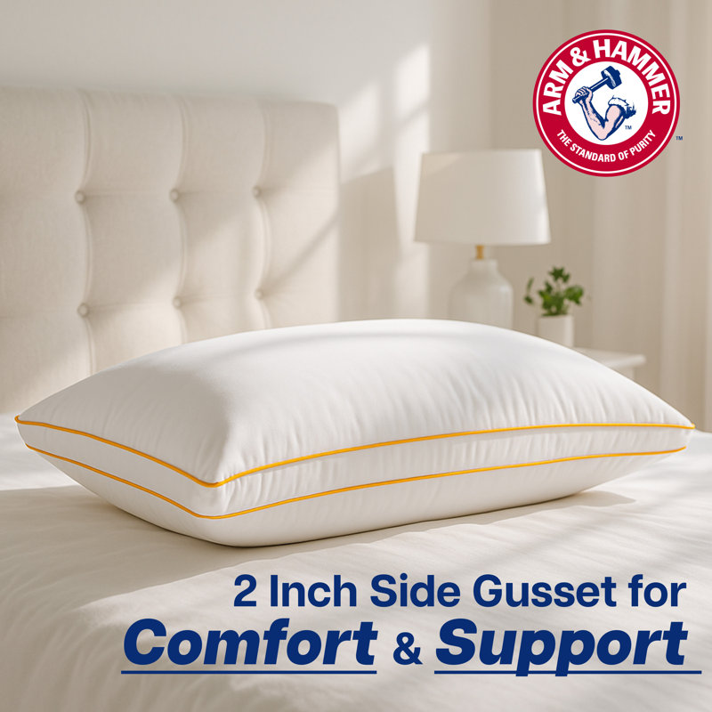 Coussin Arm & Hammer, Très grand lit