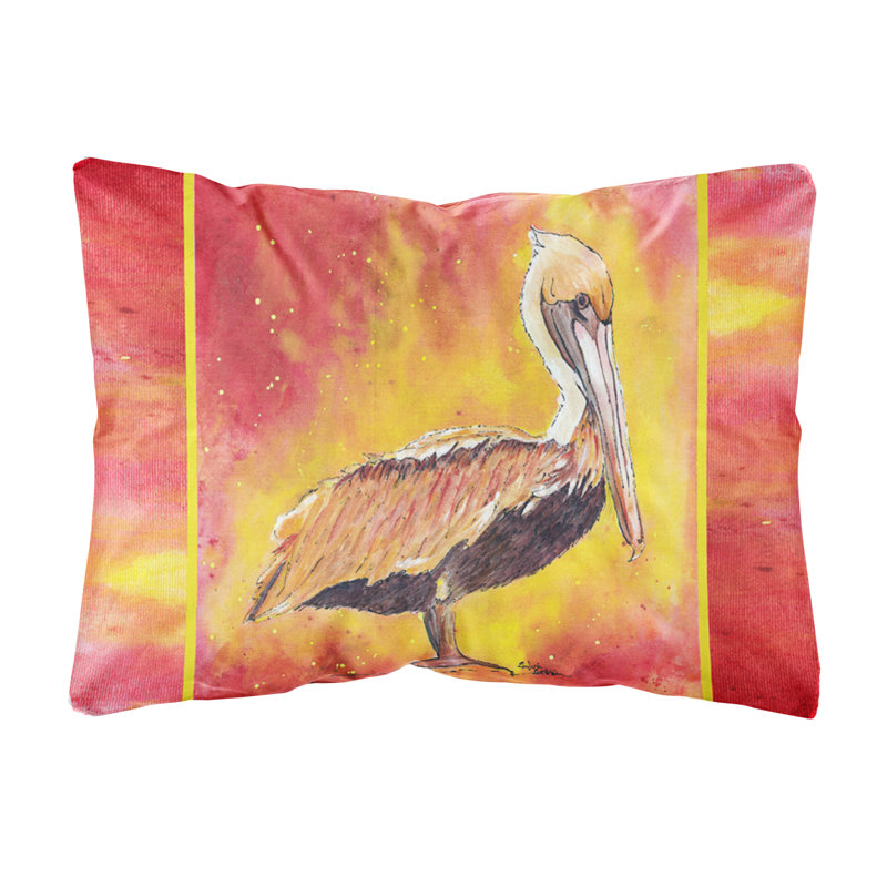 Coussin décoratif intérieur/extérieur pelican