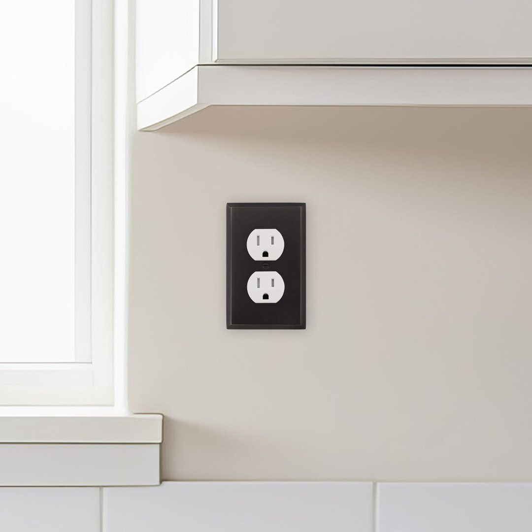 New York 1-Gang Duplex Outlet Wall Plate Nostalgic Warehouse 