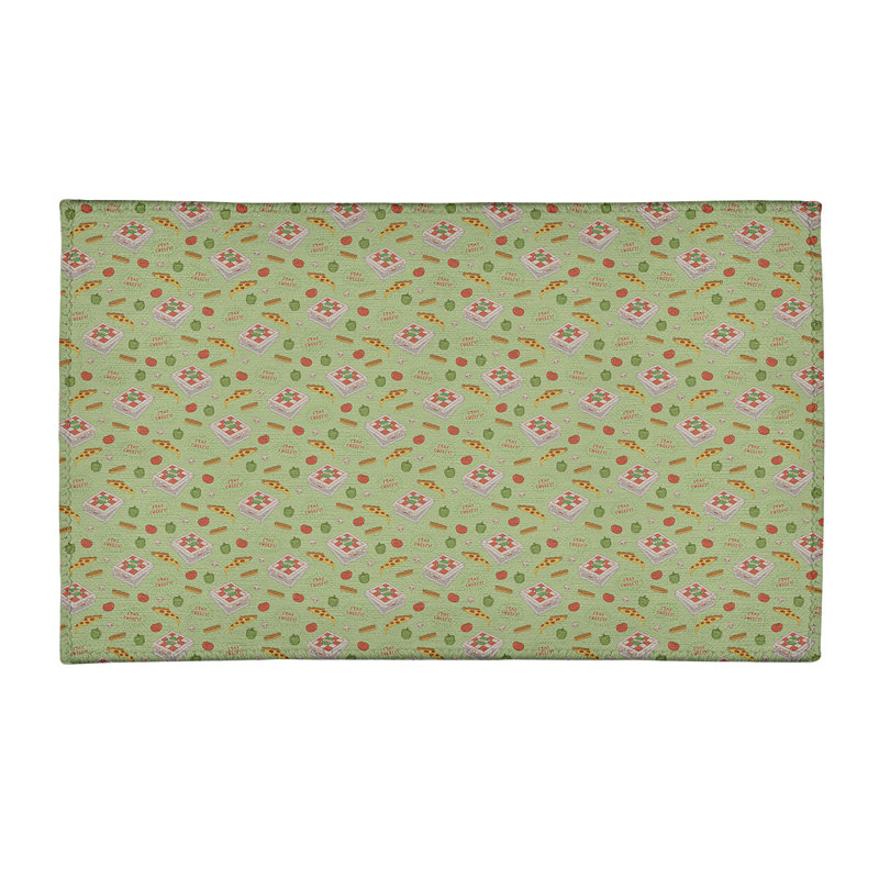 Chenille Indoor Rug, Rectangle 4' x 6'
