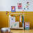 3 Sprouts - Toy Storage Cube for Baby and Kids - Llama