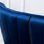 Tabourets à oreilles à hauteur de comptoir 2 pièces en tissu bleu-757513619