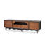 Mid-Century Modern Solid Wood Multi-Functional TV Stand