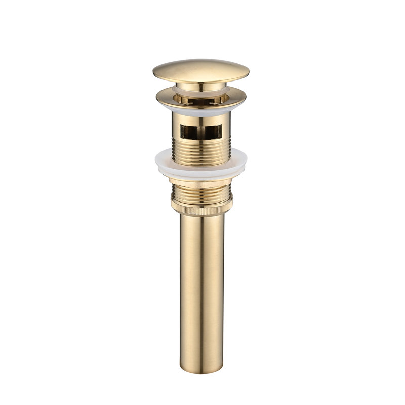 2.75'' W Pop-Up Yes, Brushed Gold