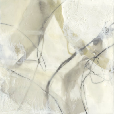 Flowing Neutrals IV by Jennifer Goldberger - Wrapped Canvas Painting