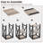 Wooden 3 Tier End Table with Storage-1453610658