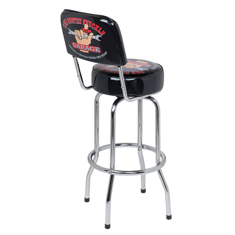 Swivel Upholstered Counter Stool
