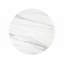 Table basse en marbre et blanc Zaid