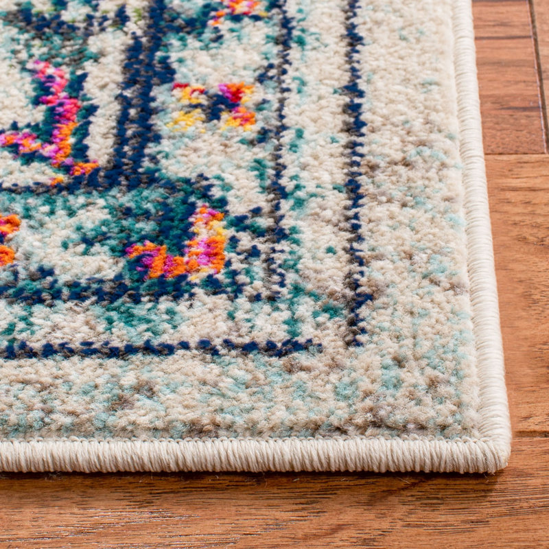 Felty Oriental Area Rug, Round 11'