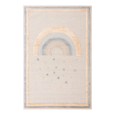 Unique Loom Prismatic Whimsy Kids Rug