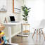 Bureau debout électrique entier, bureau à hauteur réglable de 48 po x 24 po, bureau assis-debout