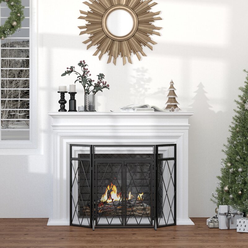 decorative fireplace screens