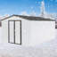 Remises de jardin extérieures en métal 10 x 12 pi