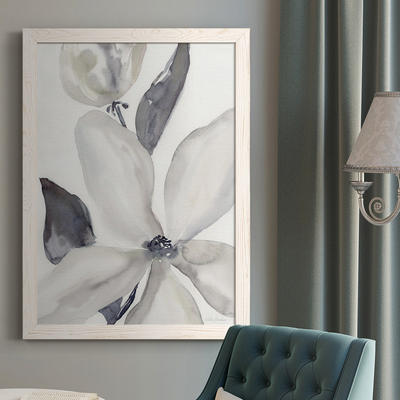 Day Break Bloom II, reproduction d'art sur toile, Blanc, H 37,5 po x l 27,5 po x P 1 po