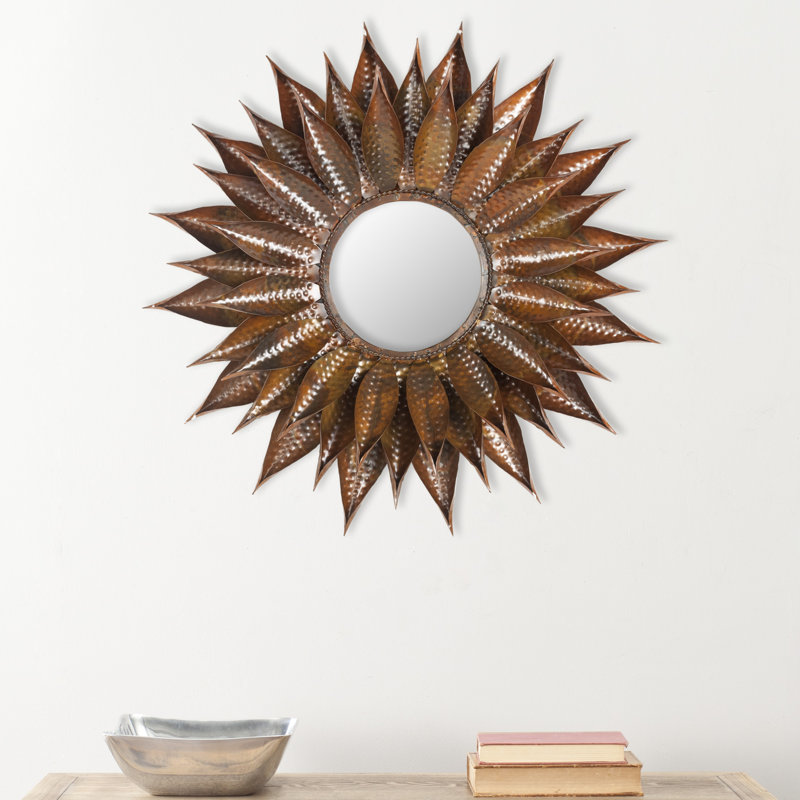 Chanelle Metal Flat Wall Mirror