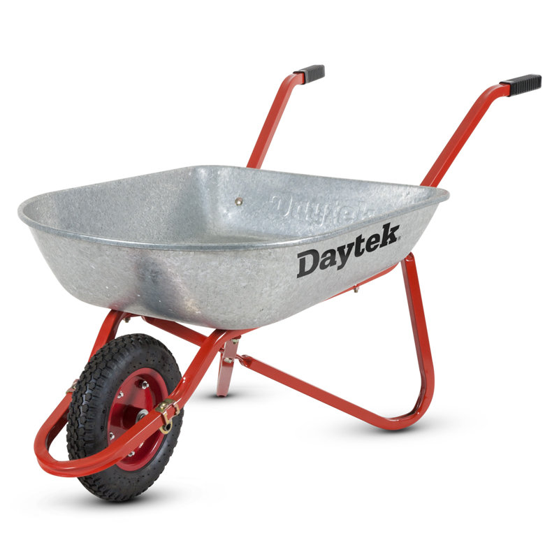 Daytek Galvanized Steel Homegardener Wheelbarrow