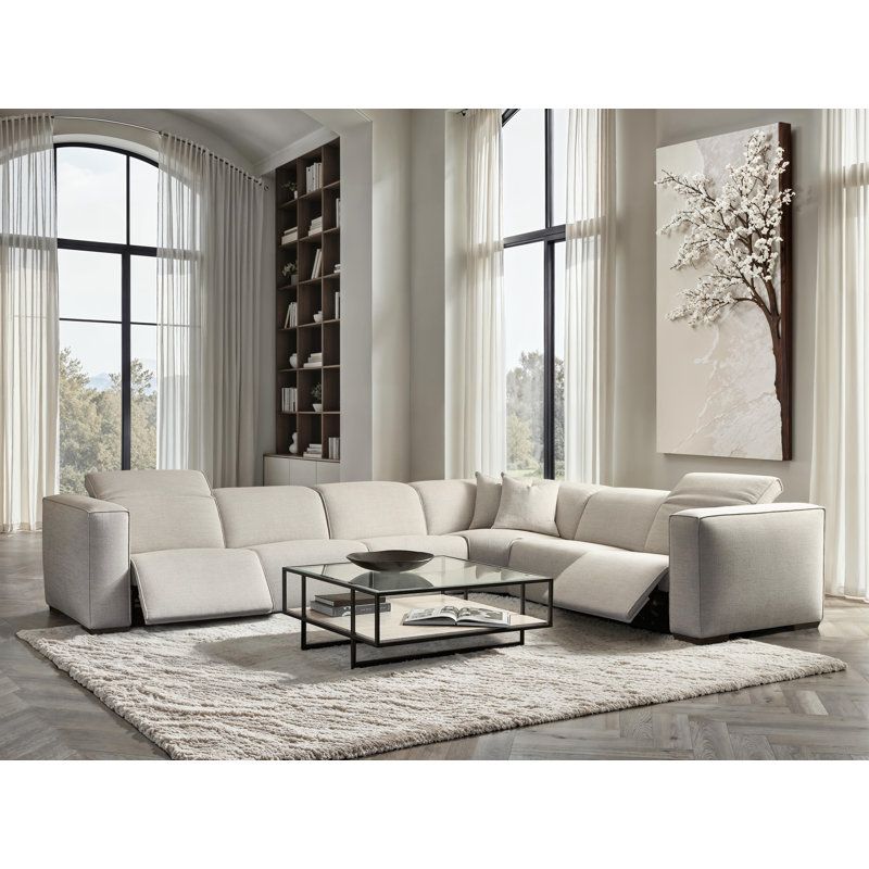 Bliss Sectional, Right Hand Facing, 31" H x 160" W x 127" D