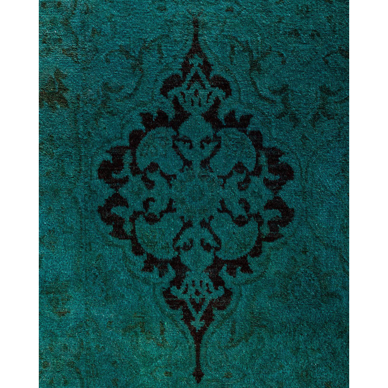 Overyed One-of-a-Kind Runner 2'6" X 13'10" Hand Knotted Area Rug