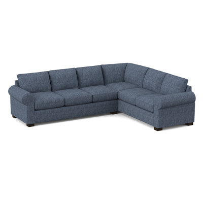 119" Wide Corner Sectional