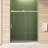 56 - 60 Inches Wide And 70 High Sliding Shower Door With 5/16" 8Mm  & Tempered Glass, Double Side Easy Clean Buffer For Convenient Use 56" 60"W X 70"H Enclosure Thick Coat, Brushed Nickel Finish