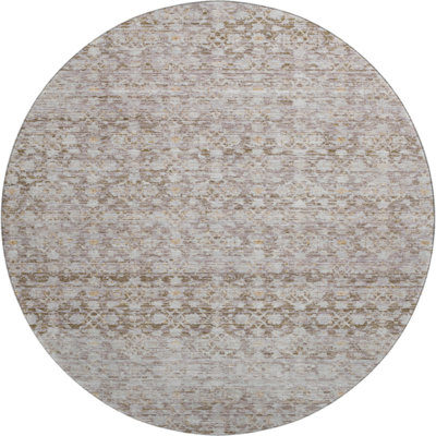 Premium Machine Washable Bucz AMF1747 Stripe Rug