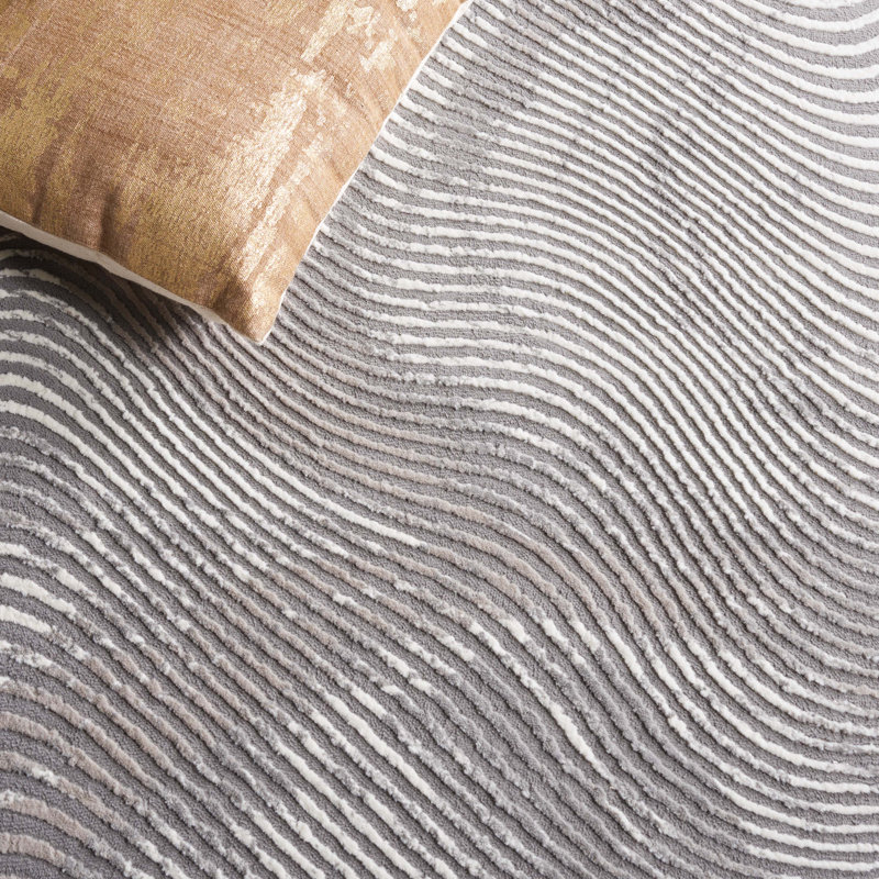Friedeborg Performance Abstract Rug, Rectangle 5'3" x 7'7"