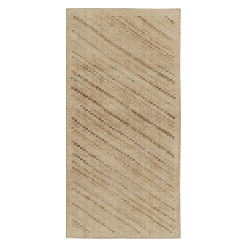 One-of-a-Kind 4’5” X 8’8” Hand Knotted Area Rug