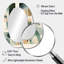 Miroir mural vert et noir Minimalisme Quiet Profondeurs I - Vert-690076443