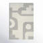 Wingrove Abstract Hand Tufted Wool Area Rug in Gray-1049273392