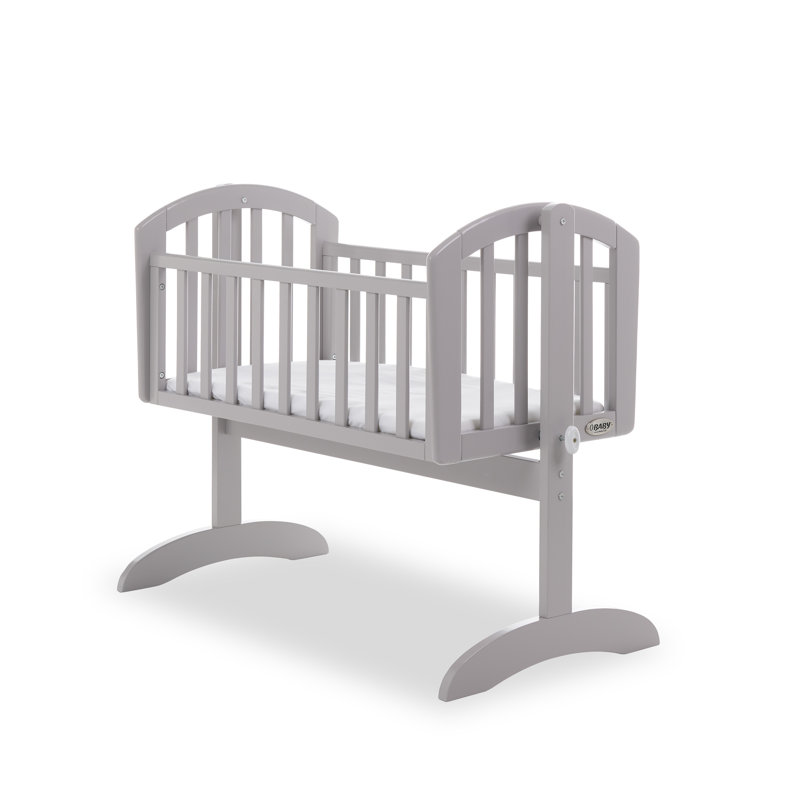 Sophie Rocking Crib, Warm Grey
