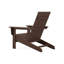 Chaise Adirondack en polyéthylène haute densité l 30,7 po Erlene-86552593