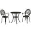 Round 3 - Piece 2 - Person 66Cm L Outdoor Bistro Set-1419384372