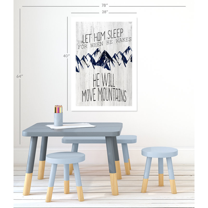 «Rolled Let him», impression sur papier, H 40 po x l 28 po x P 1 po