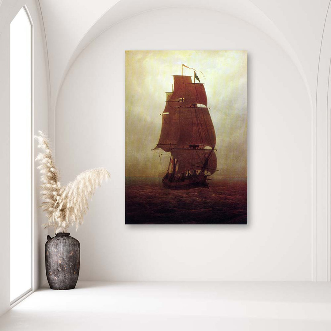 Leinwandbild Sailing Ship C.D.Friedrich,