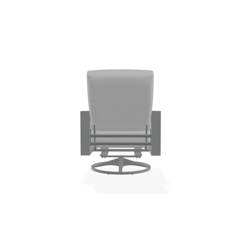 Larssen Outdoor Lounge Chair, Graphite, Dazzle