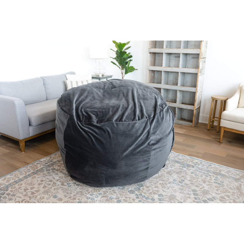 Grand sac de luxe Haven, Gris foncé