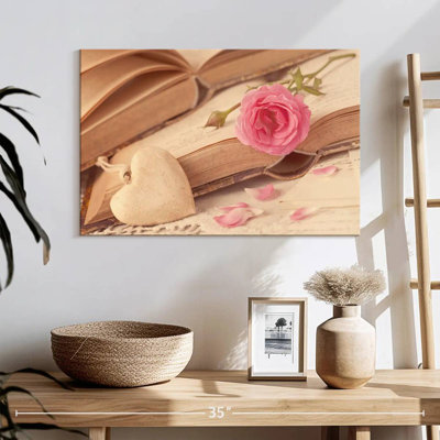 Harnek Pink Rose Bookmark