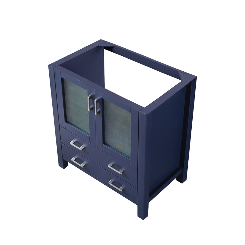 Meuble-lavabo bleu marine 30 po X P 18,25 po D