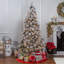 Lighted Artificial Pine Christmas Tree-175806405