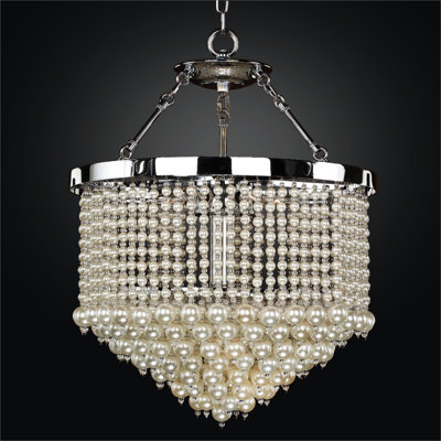 Lustree tambour 3 lumières unique