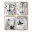 Arrangement vertical I, reproduction encadrée - ensemble de 4-1941445937-1941445951