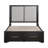 Altera Bed Frame With Upholstered Headboard And 2-Drawer Footboard Storage-114250549