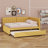 Upholstered Daybed With Trundle Sofa Bed Frame-1699935791